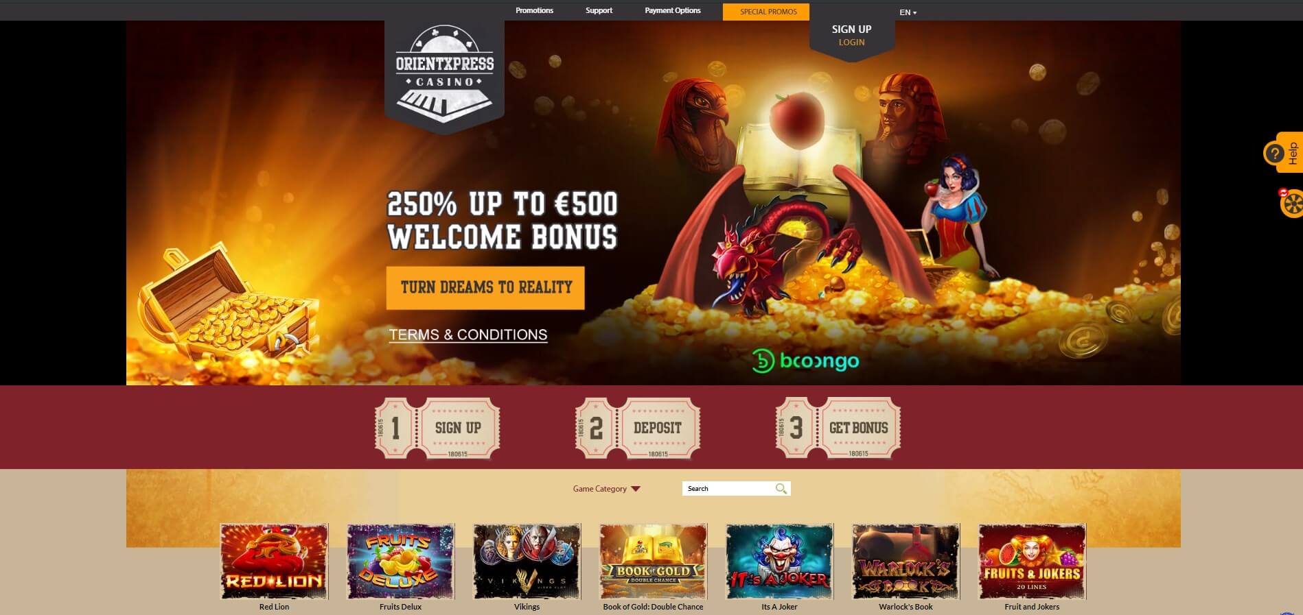 Онлайн казино OrientXpress Casino